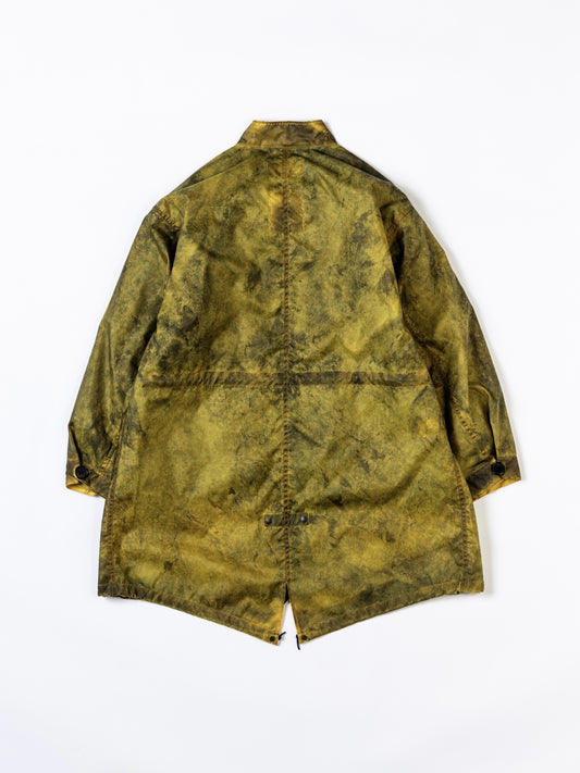 DIRTPAINT NYLON MODS COAT / Yellow
