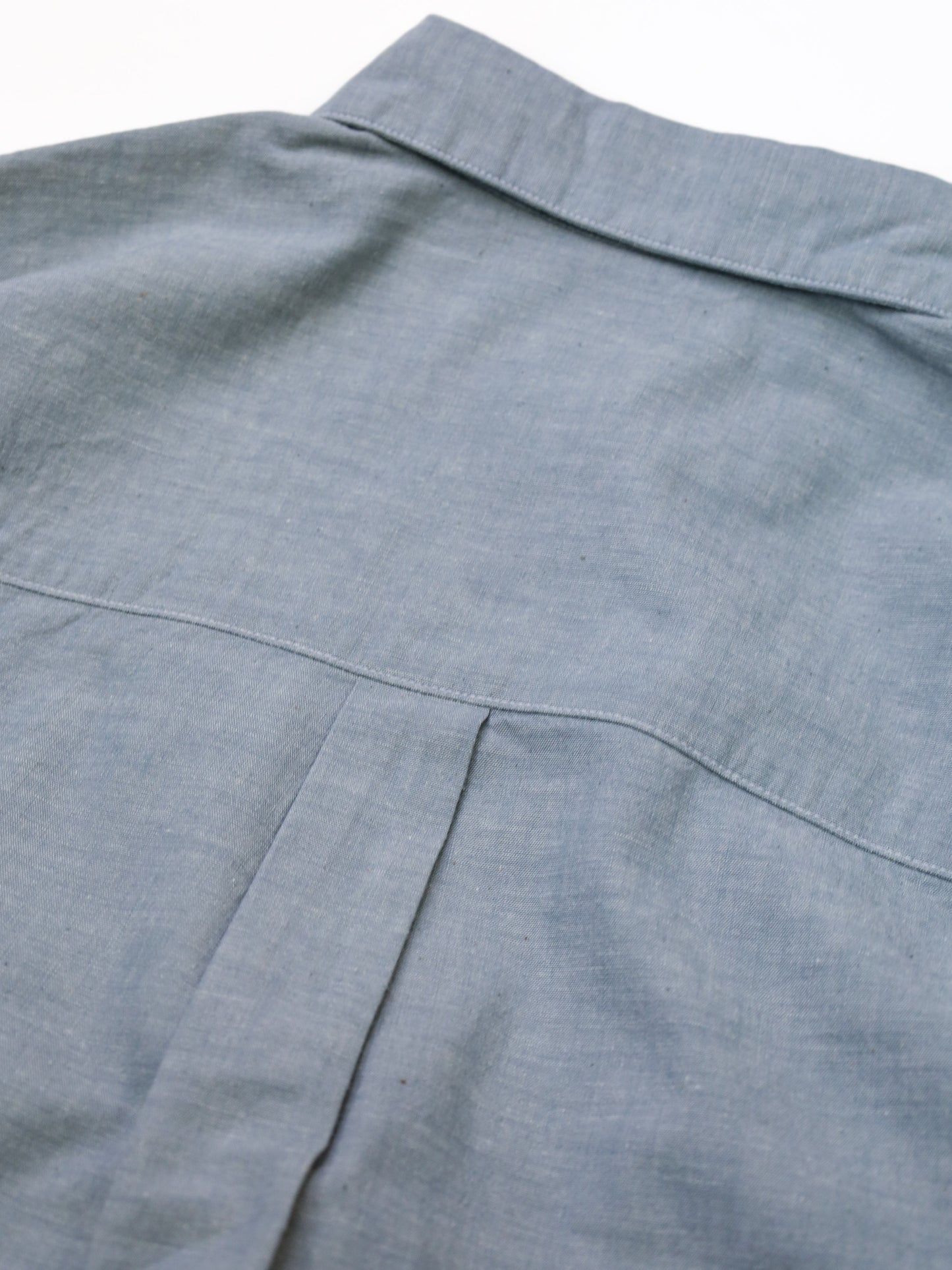 ”OWN WAY” B.D SHIRTS 改 (CHAMBRAY) / Smokey blue