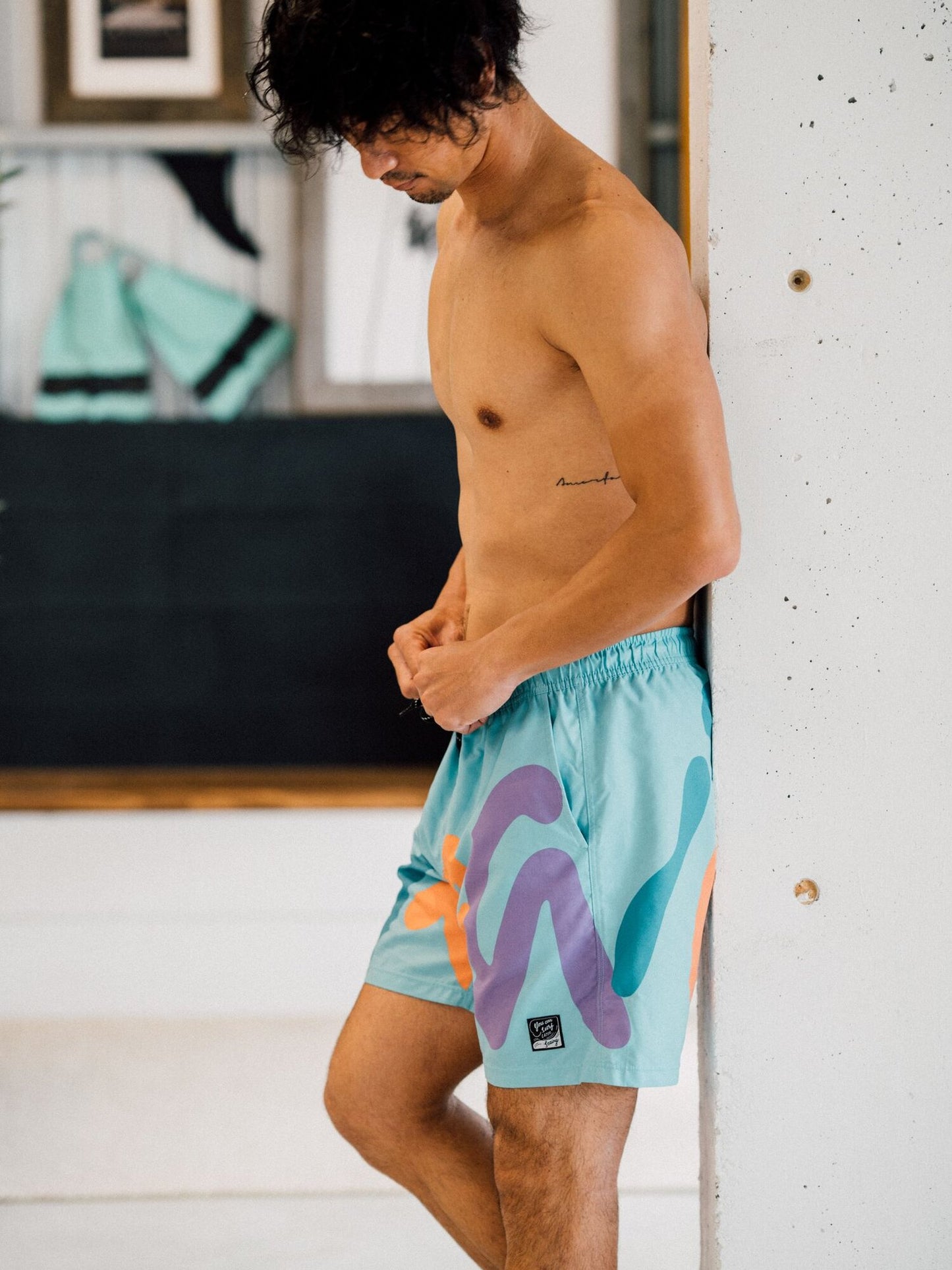 B4002 / SEAING ART SHORTS