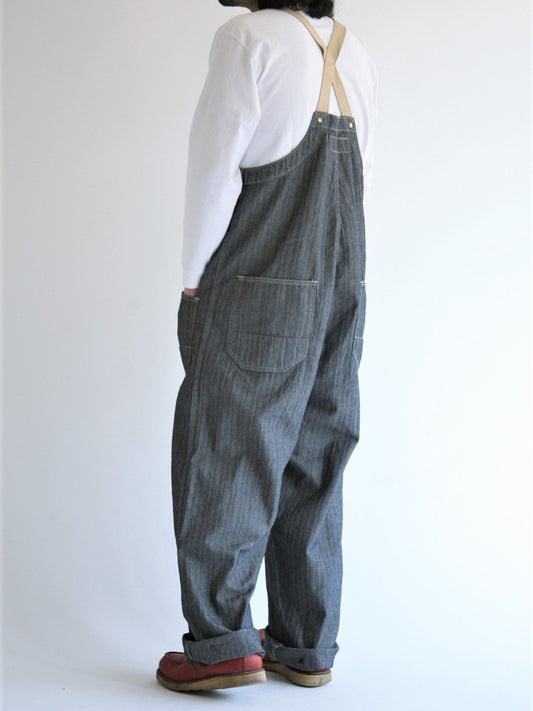 AN118 / DECK OVER PANTS / INDIGO ONE WASH