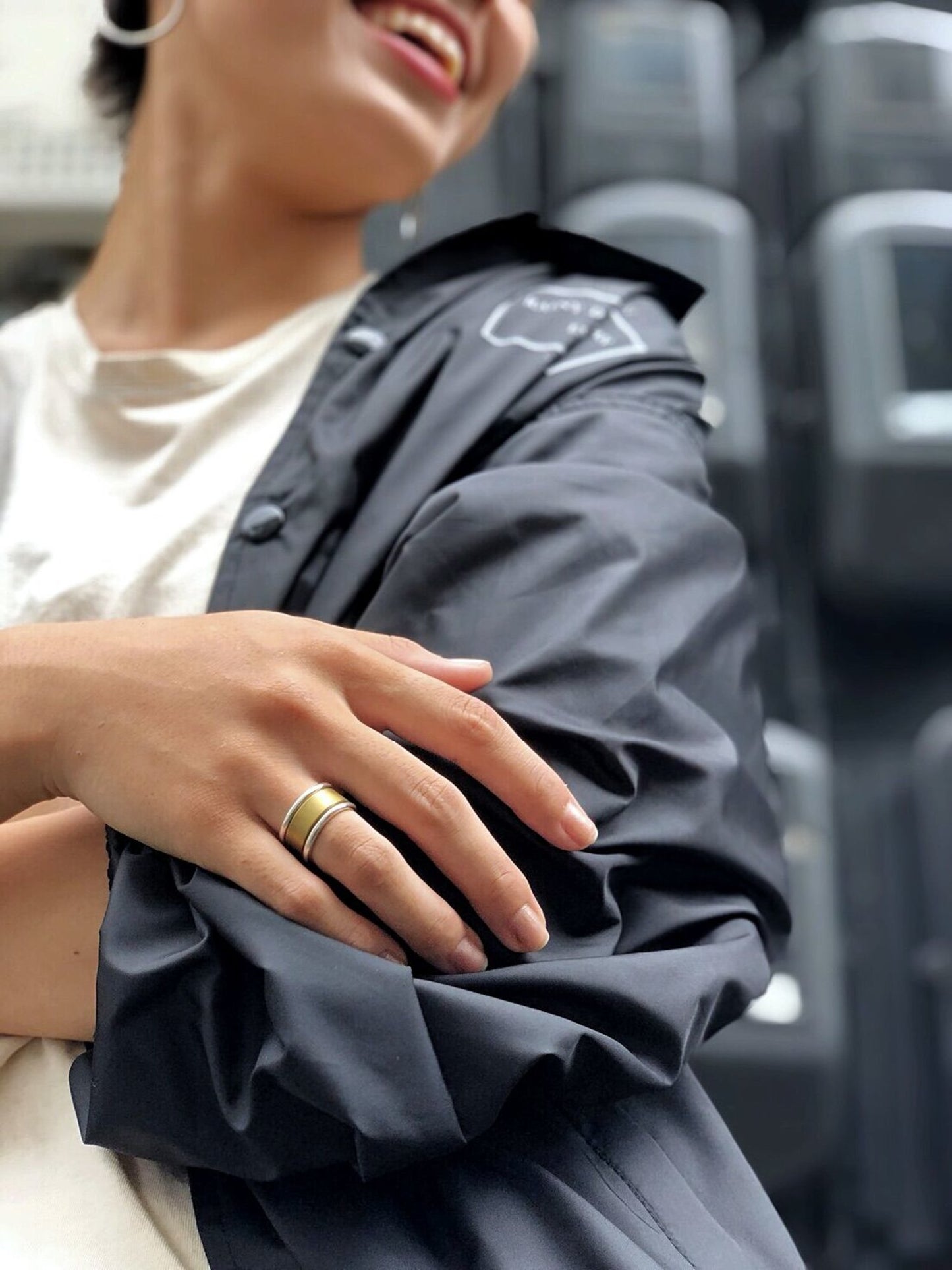OWN WAY RING / SILVER×BRASS