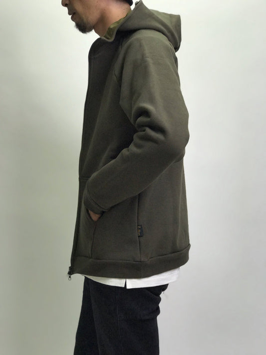 HIGH LINE BIYON ZIPUP HOODIE / OLIVE