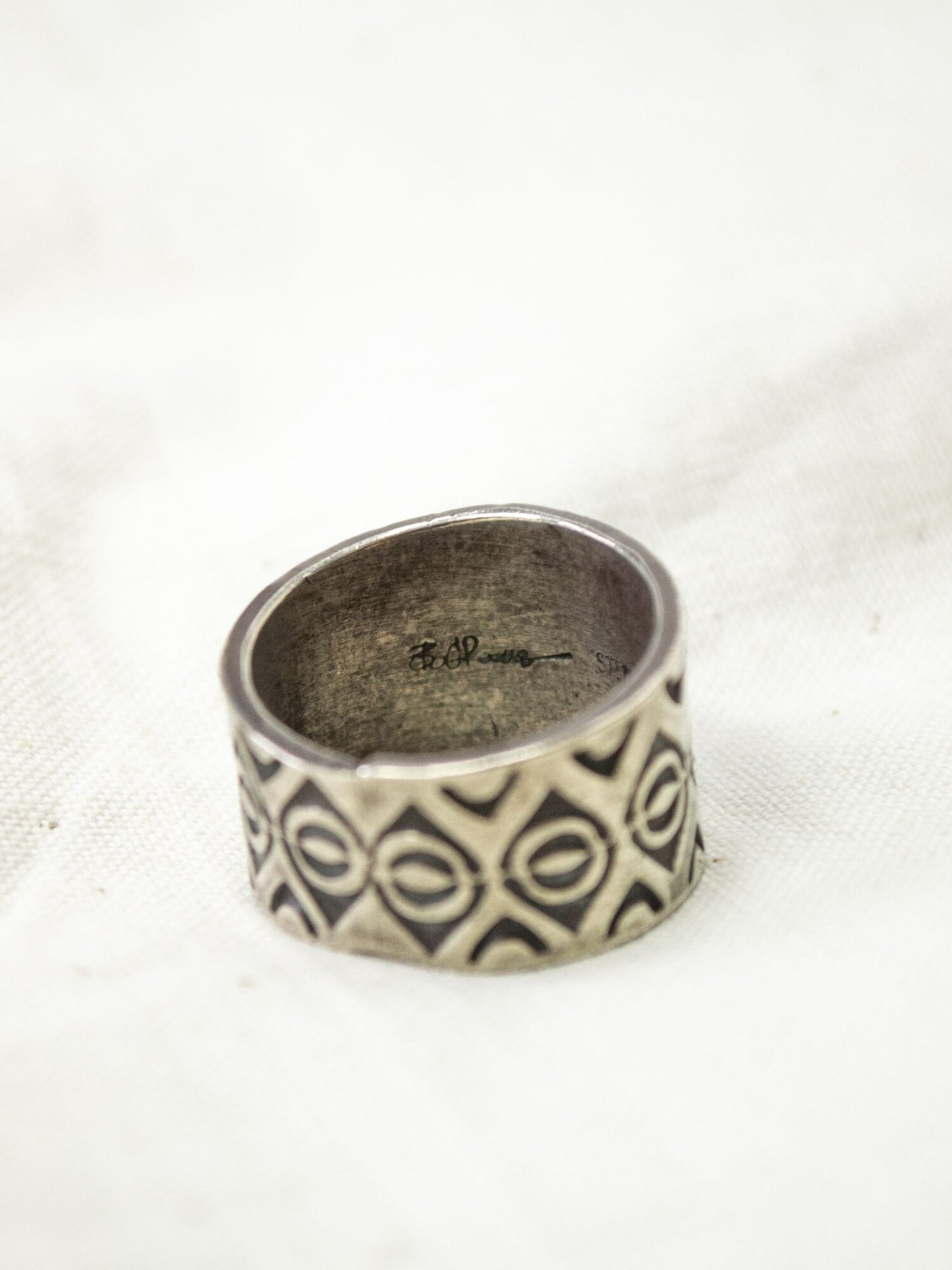 BO GARY REEVES SILVER RING