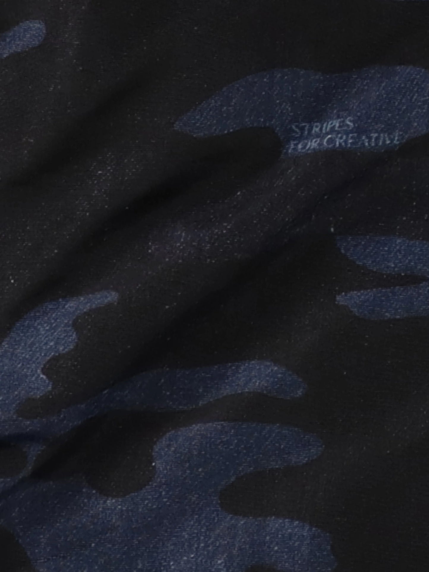 CAMO BAGGY CARGO SHORTS / Navy Camo