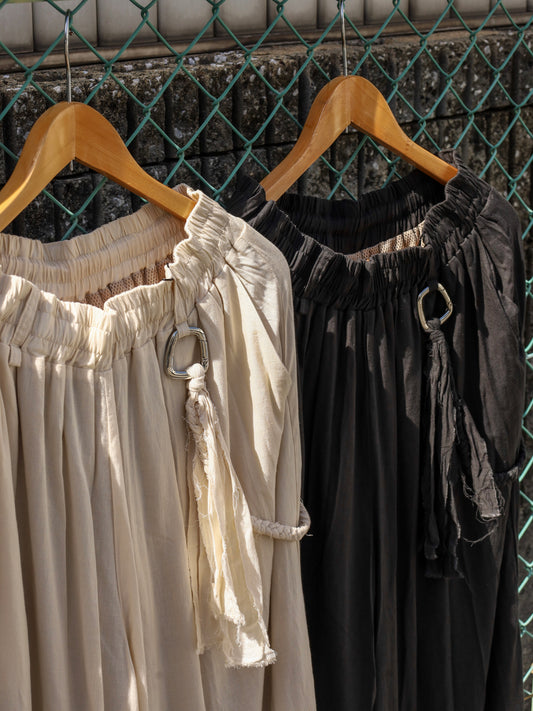 ネイティブシアークロップドパンツ / 2coloes