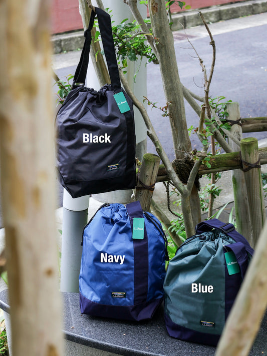 LIGHTWEIGHT CYLINDER TOTE WITH POCKET / 3colors