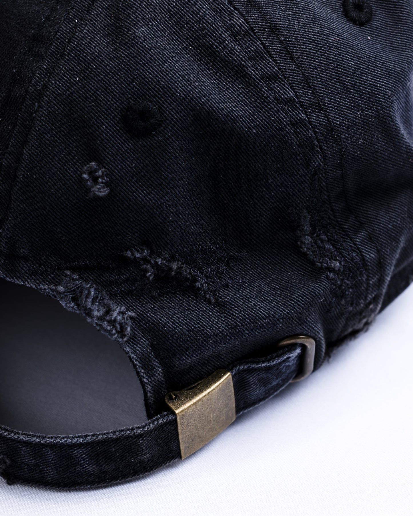 DISTRESSED PATCH 6PANEL CAP / 3colors