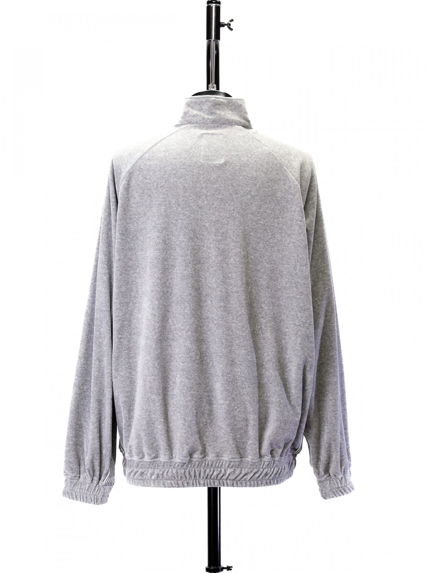 VELOUR TRACK JACKET / Grey