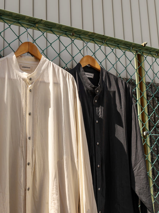 ネイティブシアーコンチョシャツ / 2colors