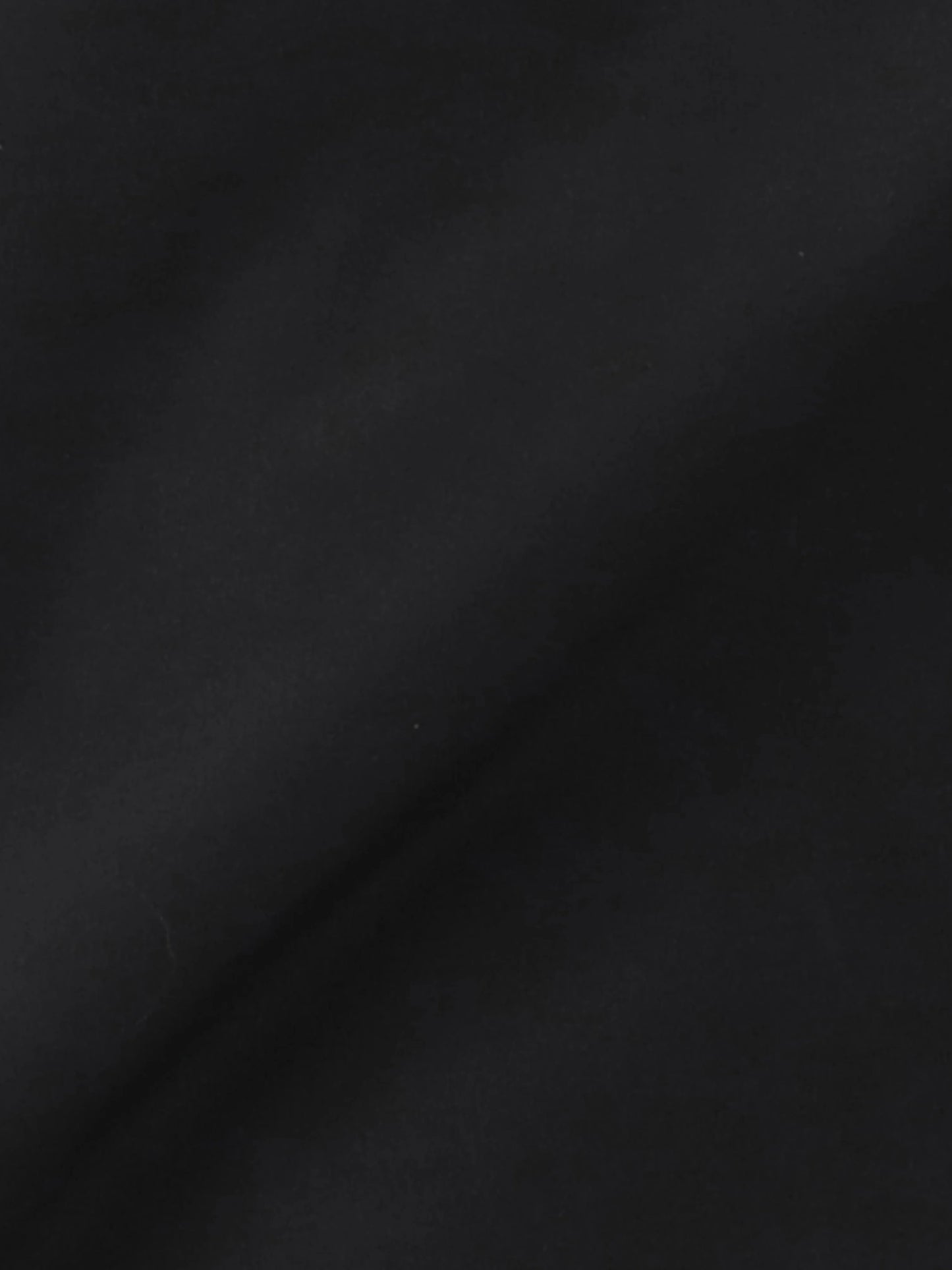 ZIP NYLON SPORTY JACKET / Black