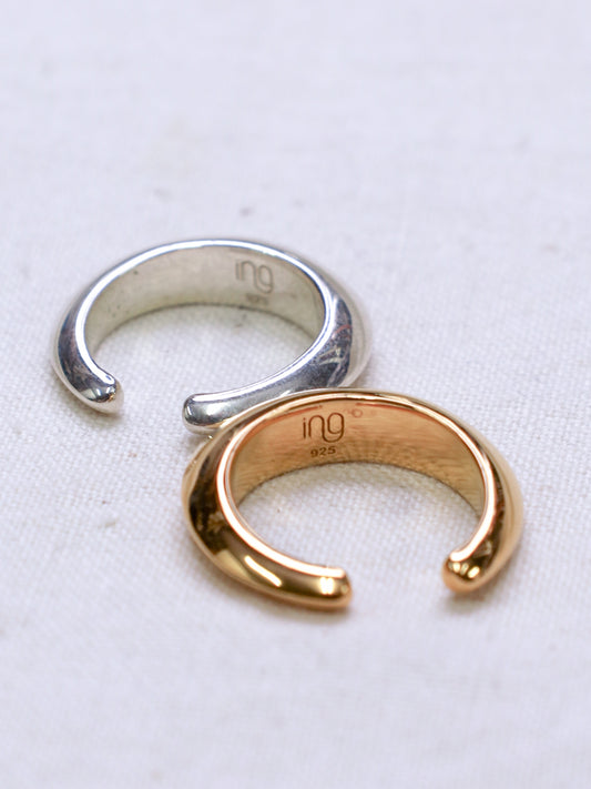 2WAY DISK PINKIE EARCUFF / 2colors