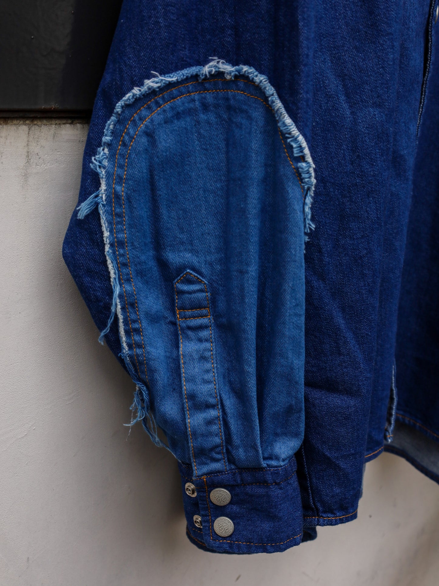 デニムウエスタンジャケット / ホワイトムスク