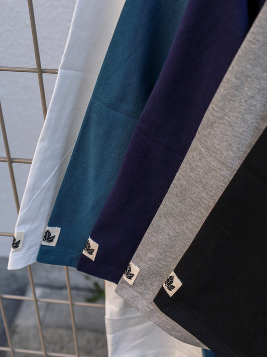 ORGANIC COTTON RAGLAN TEE / 5colors