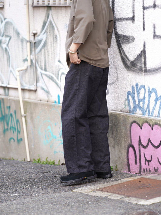 ファットパンツ / メランジェデニム