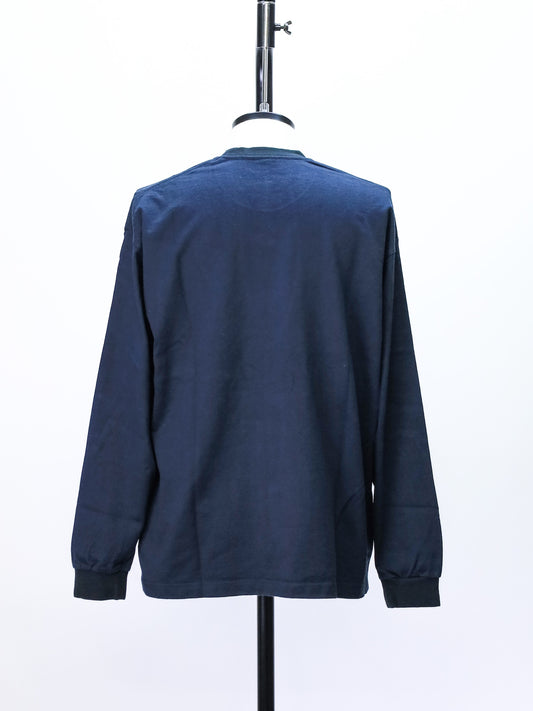 BASIC L/S TEE (FW23) / Navy