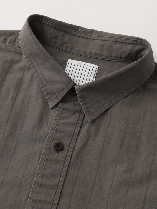 BLEACHED SFC SHIRTS / Brown