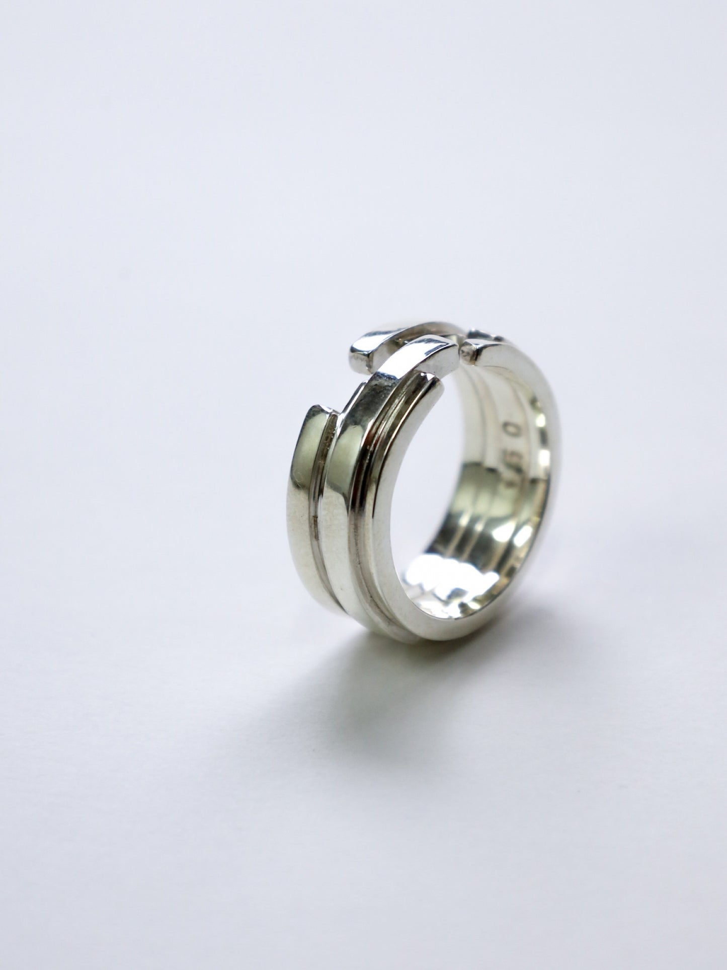 UNEVEN BARS RING / Silver × Silver