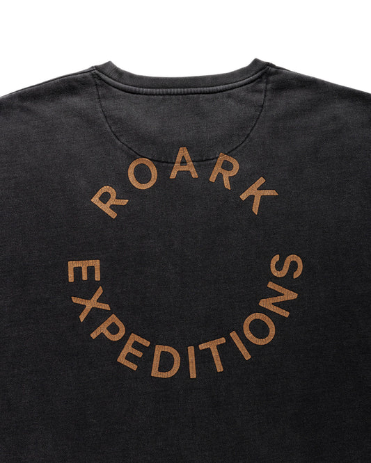 "R.E" CREW SWEAT / Black