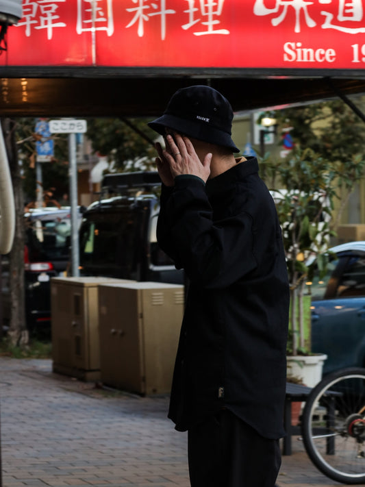 "OWN WAY" SHJKT / Black denim