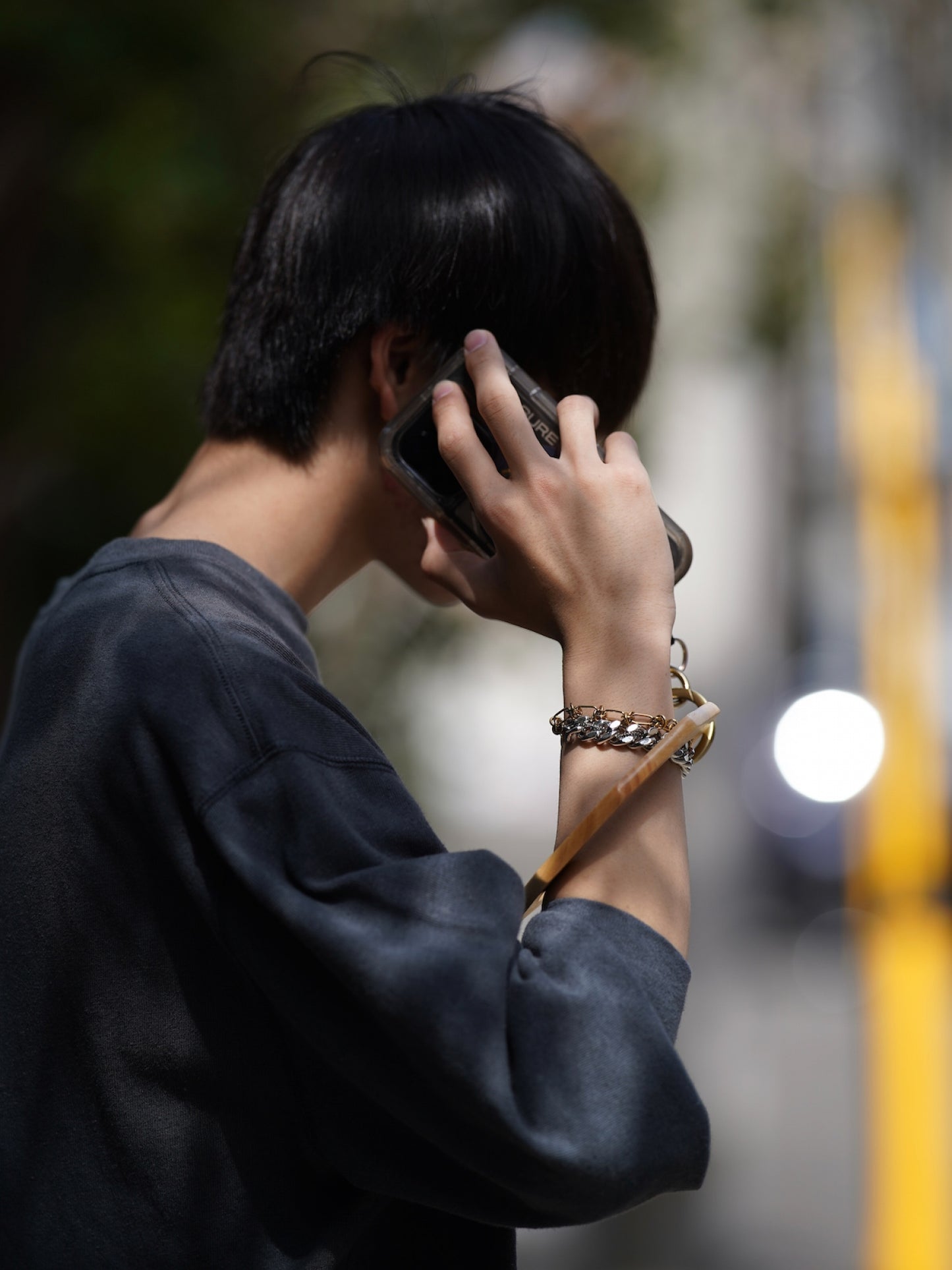 MOBILE HANDLE OCTAGON / Wood