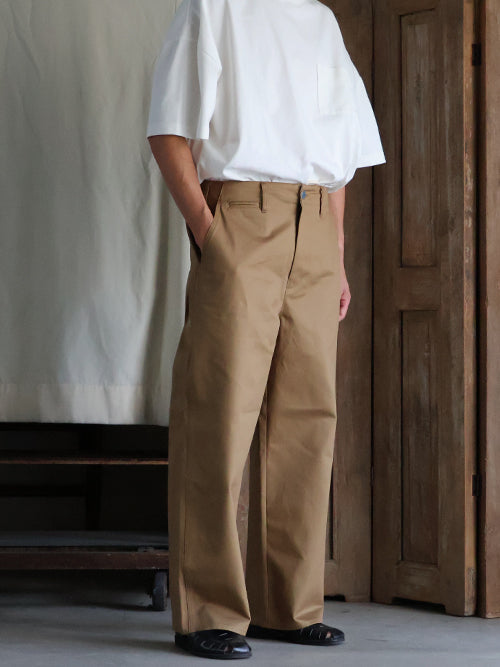 ワーカーズチノUS ARMY M-41 ワイドストレート イージーパンツ / 2colors