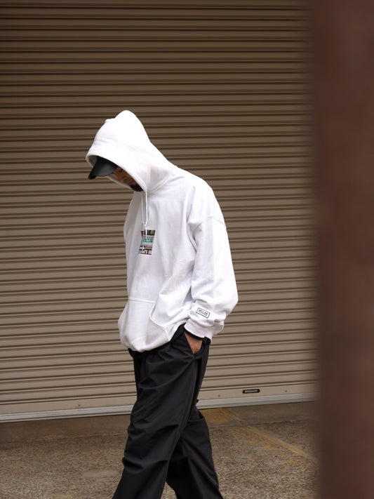 【212.MAG×fulton】FLATBUSH HOODY / White