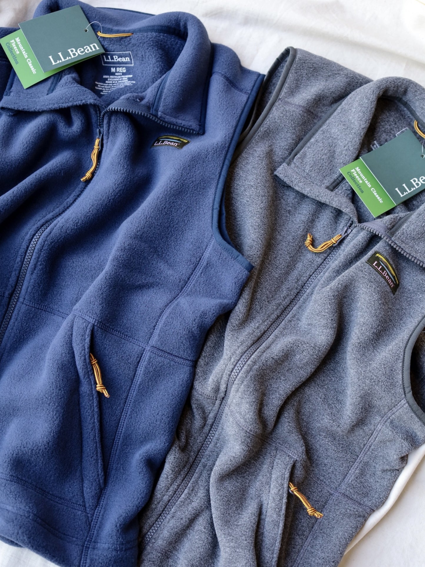 MEN'S MOUNTAIN CLASSIC FLEECE VEST / Nautical Navy