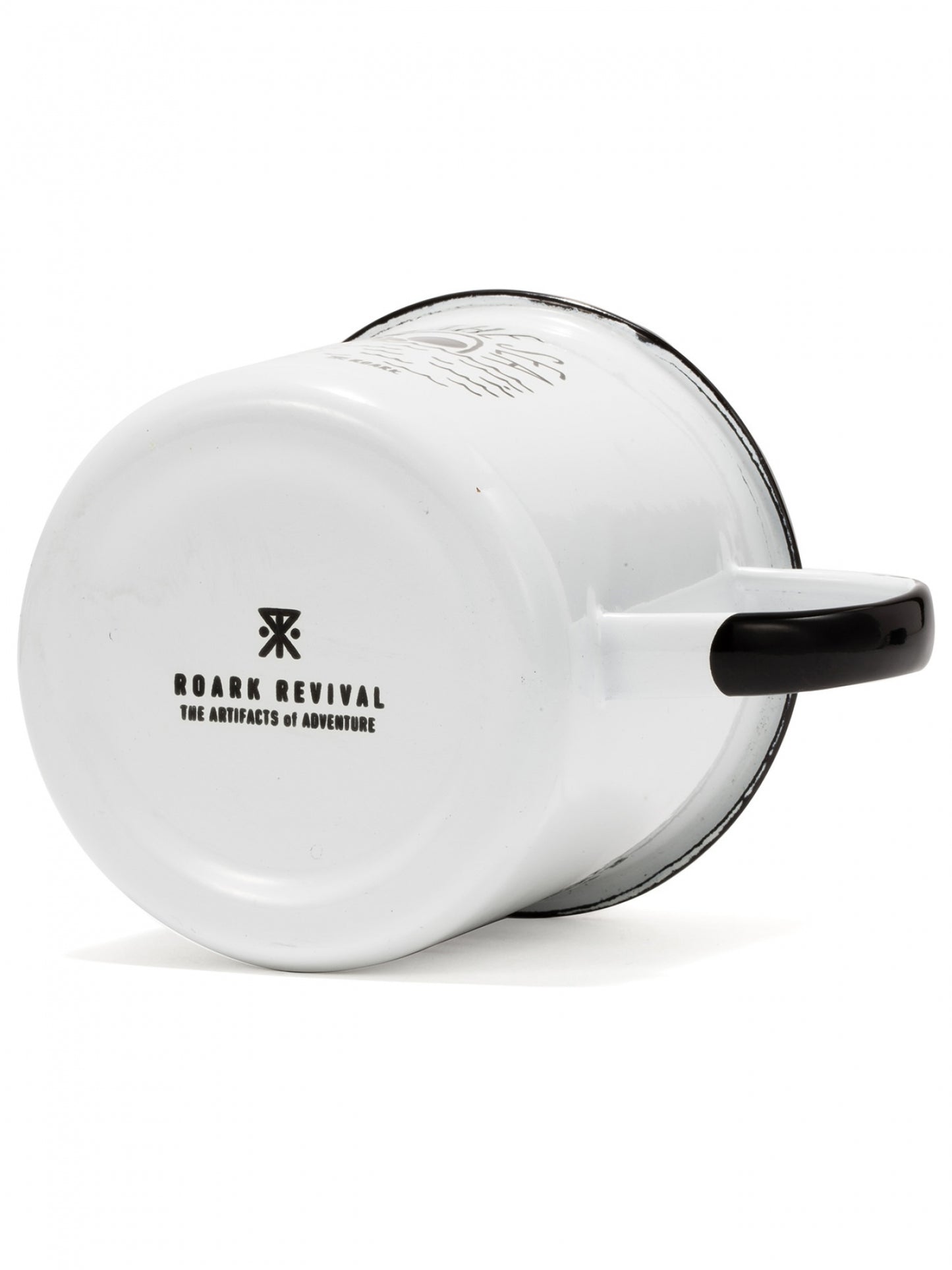 "FEAR THE SEA" ENAMEL MUG / White