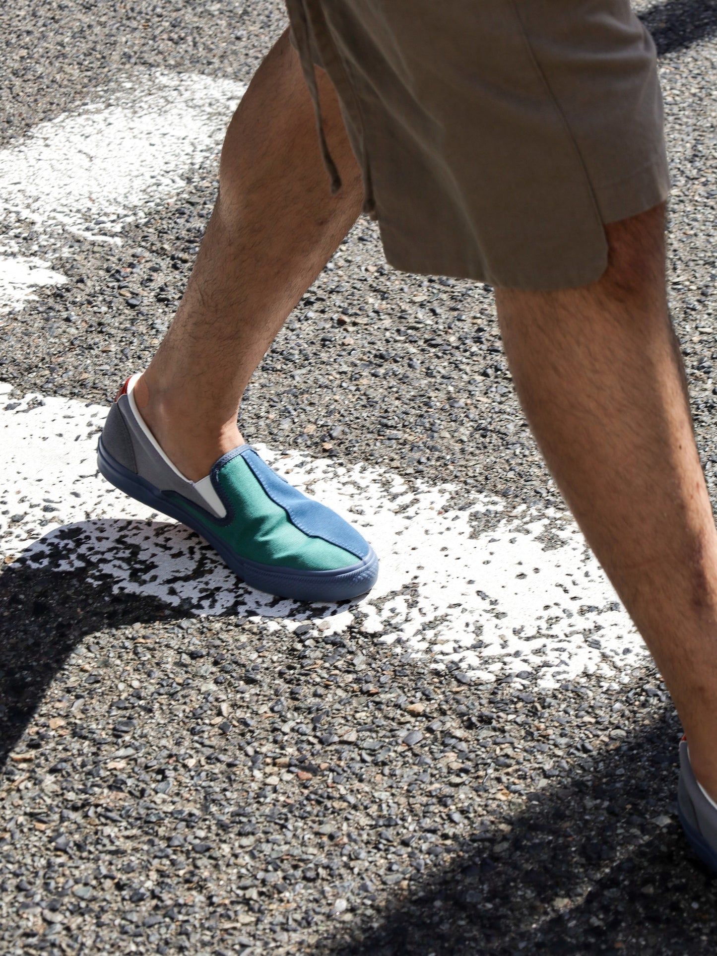 CS SLIP-ON SK SAYHELLO+ / Blue/green/gray