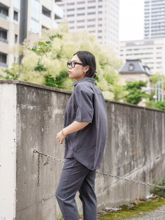 DELTA QD SS SHIRTS / Gray