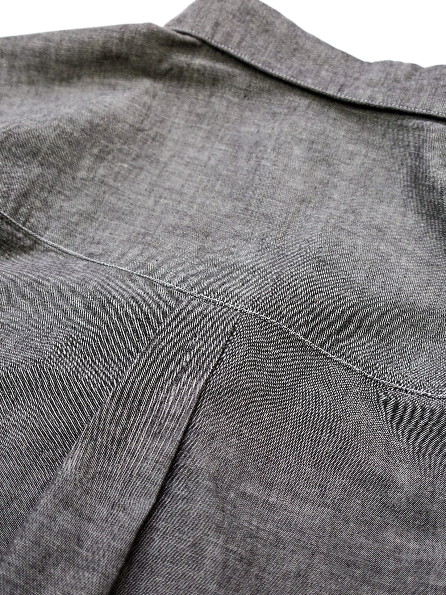 ”OWN WAY” B.D SHIRTS 改 (CHAMBRAY) / Smokey black