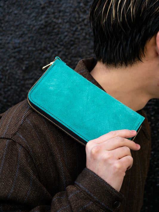 FANTASISTA LEATHER WALLET / Emerald