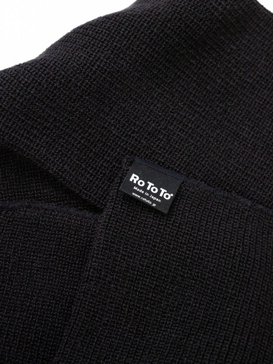 ROTOTO SOCKSTOLE / Black