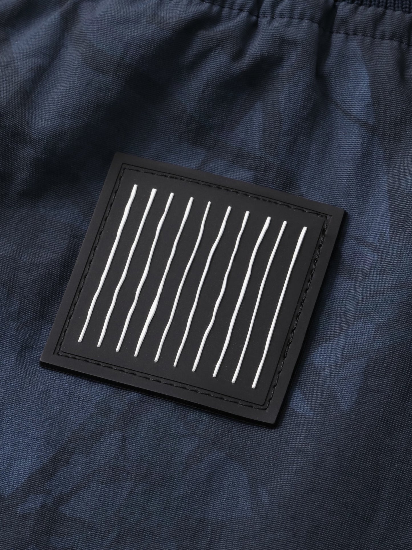 BASEBALL HALF ZIP JACKET / Navy tree camo