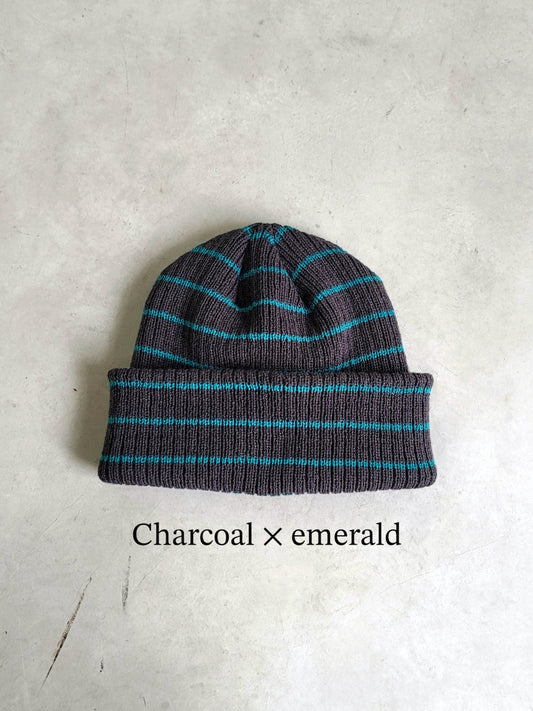 BORDER WATCH CAP / 4colors