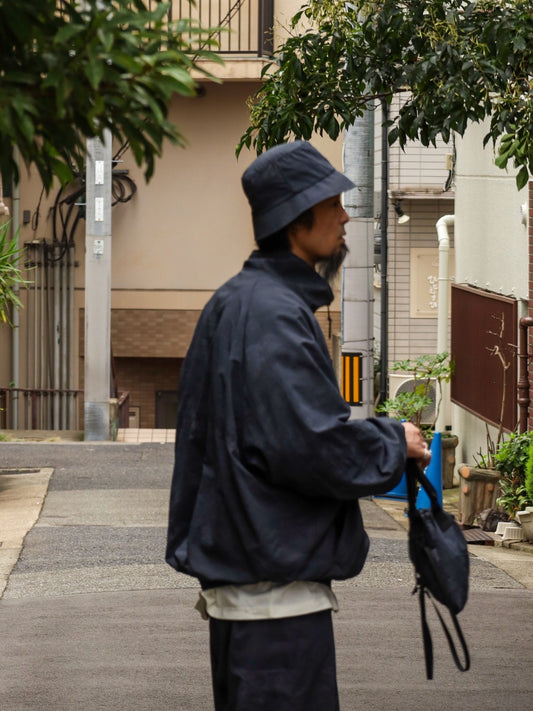 WINDBREAKER JACKET (REAL TREE CAMO) / Black tree camo