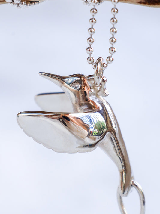 "DOCTOR BIRD" NECKLACE / Silver