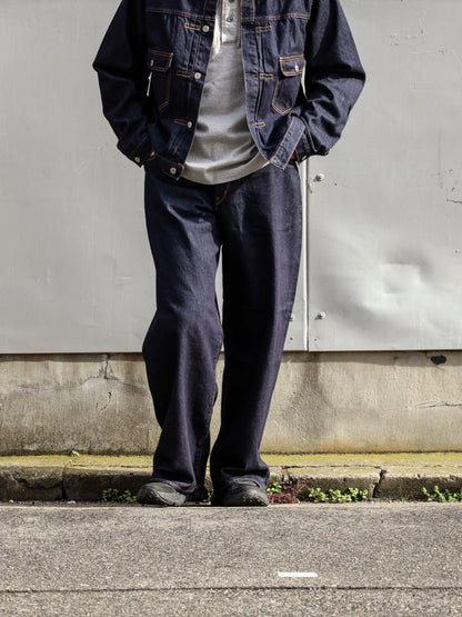 WIDE 5P DENIM PANTS / Indigo