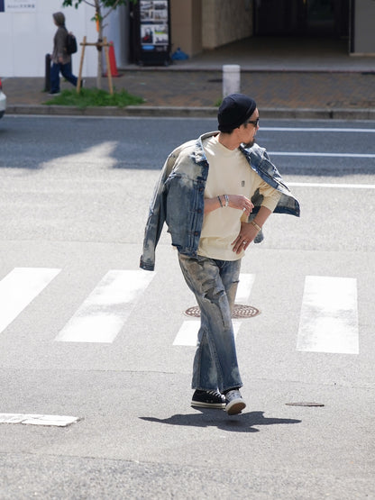 HARD REMAKED FRONT TUCK DENIM JACKET / Indigo(remake)