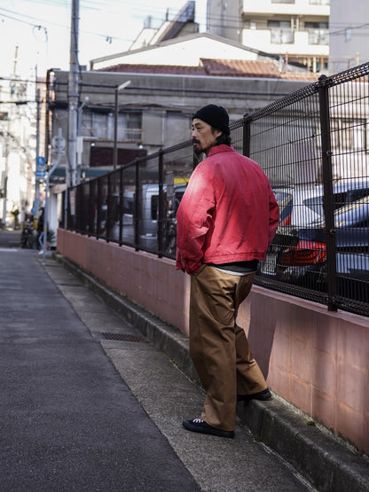 TIMEWORN WORK JACKET / Red