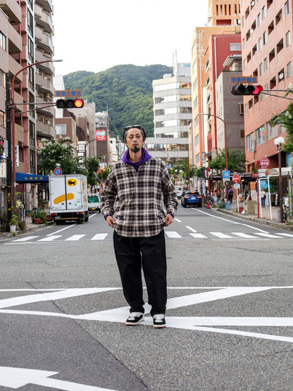"OWN WAY" SHJKT 改 / Purple check