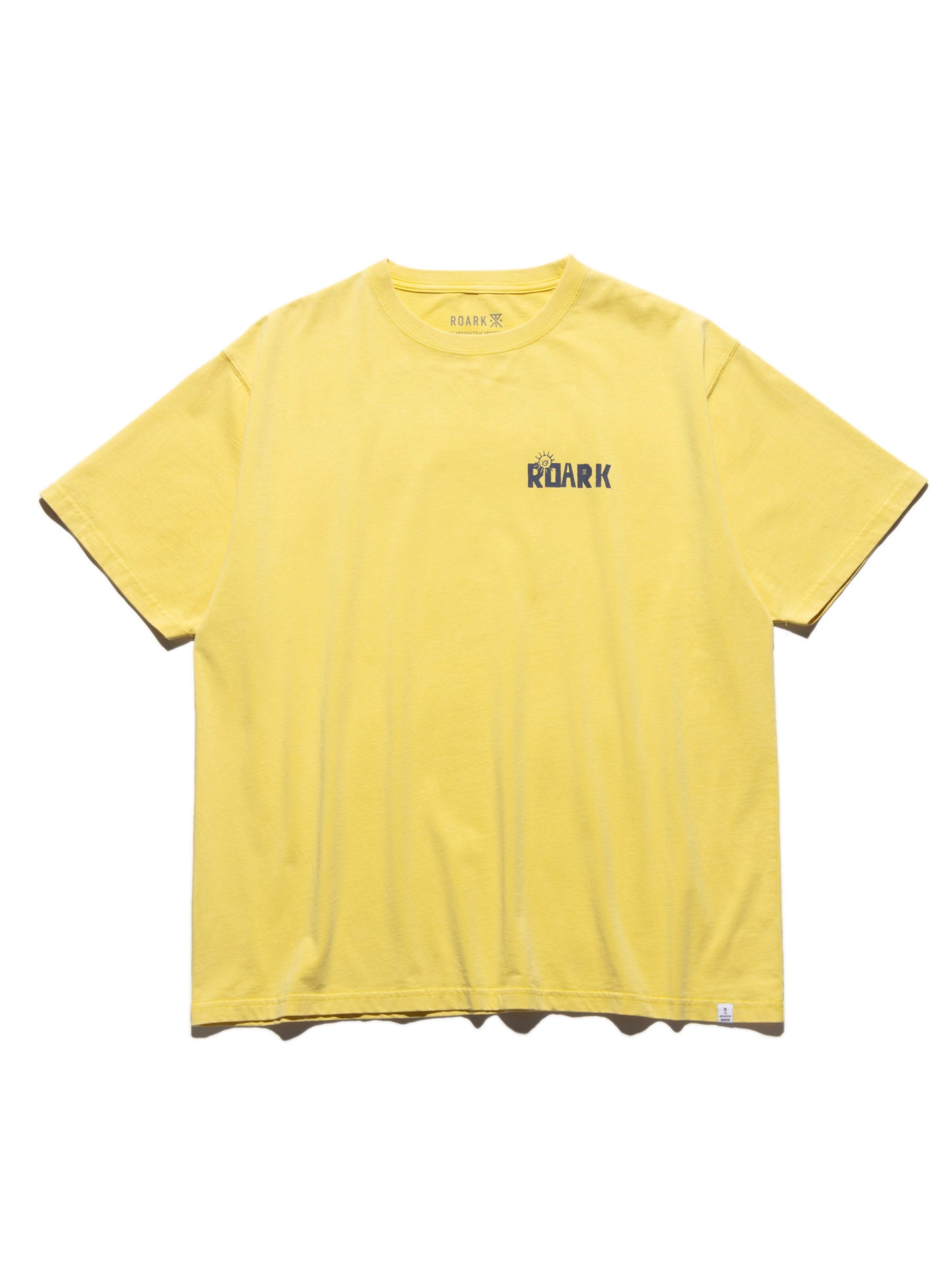 "CLOUD 9" WELL WORN TEE / Yellow