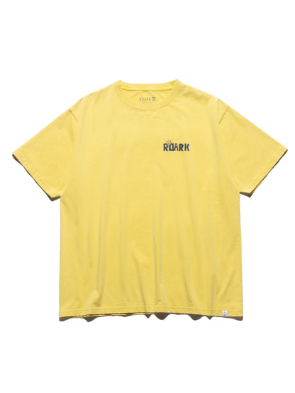 "CLOUD 9" WELL WORN TEE / Yellow