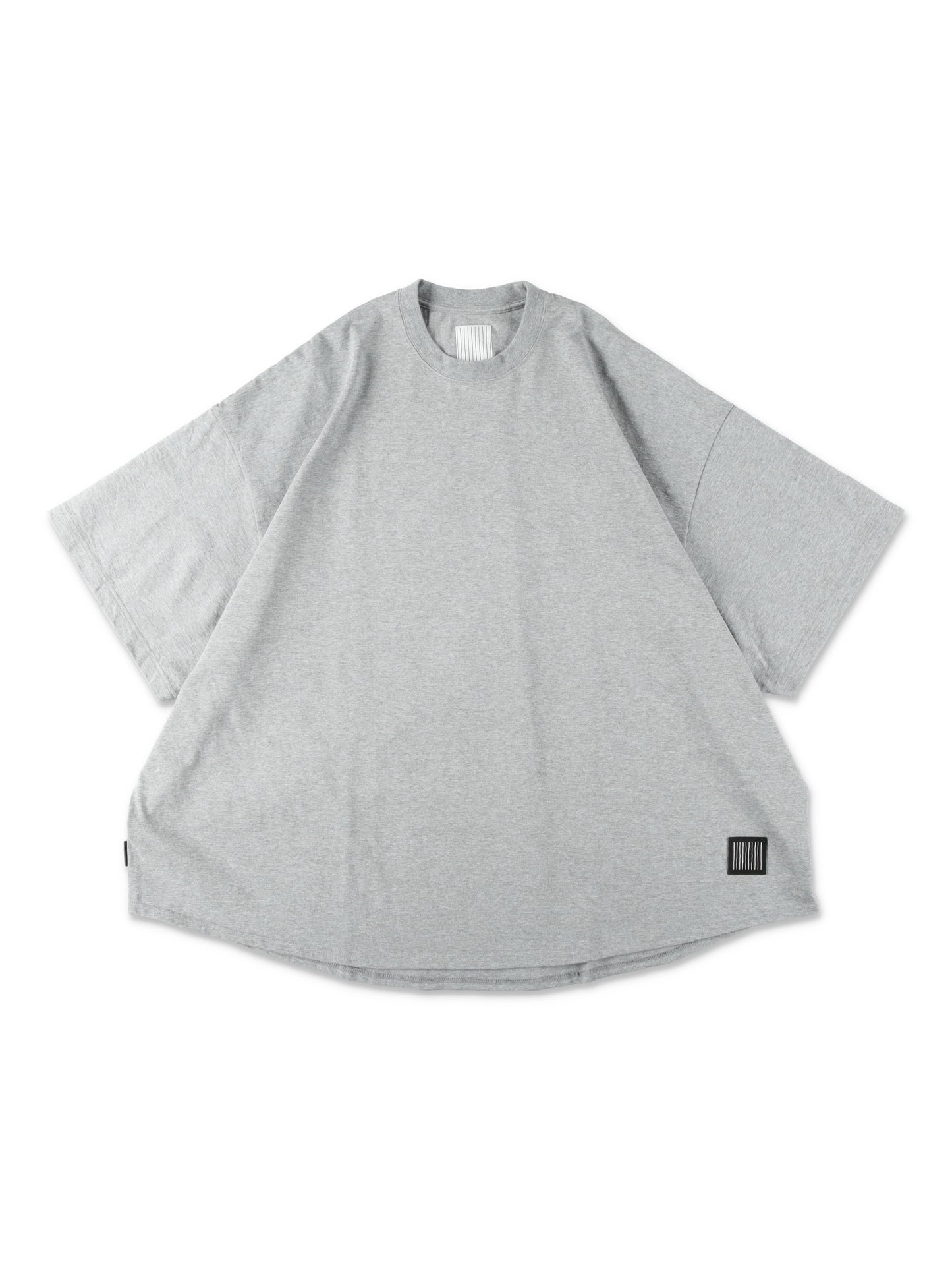 SUPER BIG ROUND SS TEE / Grey M