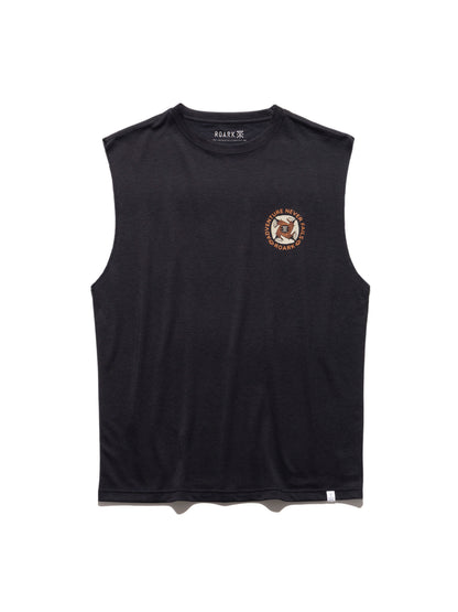 "NEVER FAILS" DriRelease CUTOFF TEE / Black