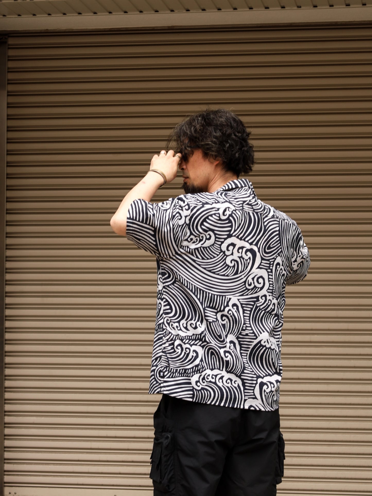 "WAVE" BLESS UP SS / Black