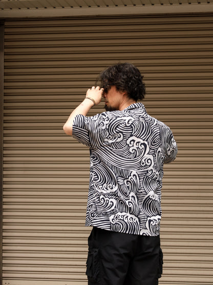 "WAVE" BLESS UP SS / Black