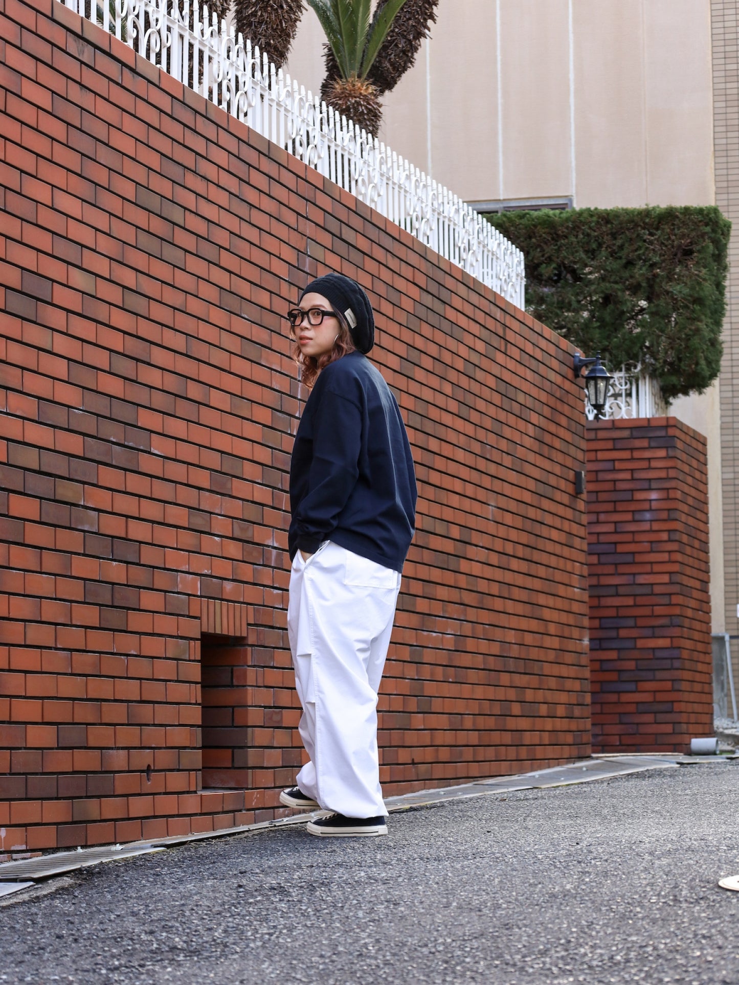 PARACHUTE PANTS / White