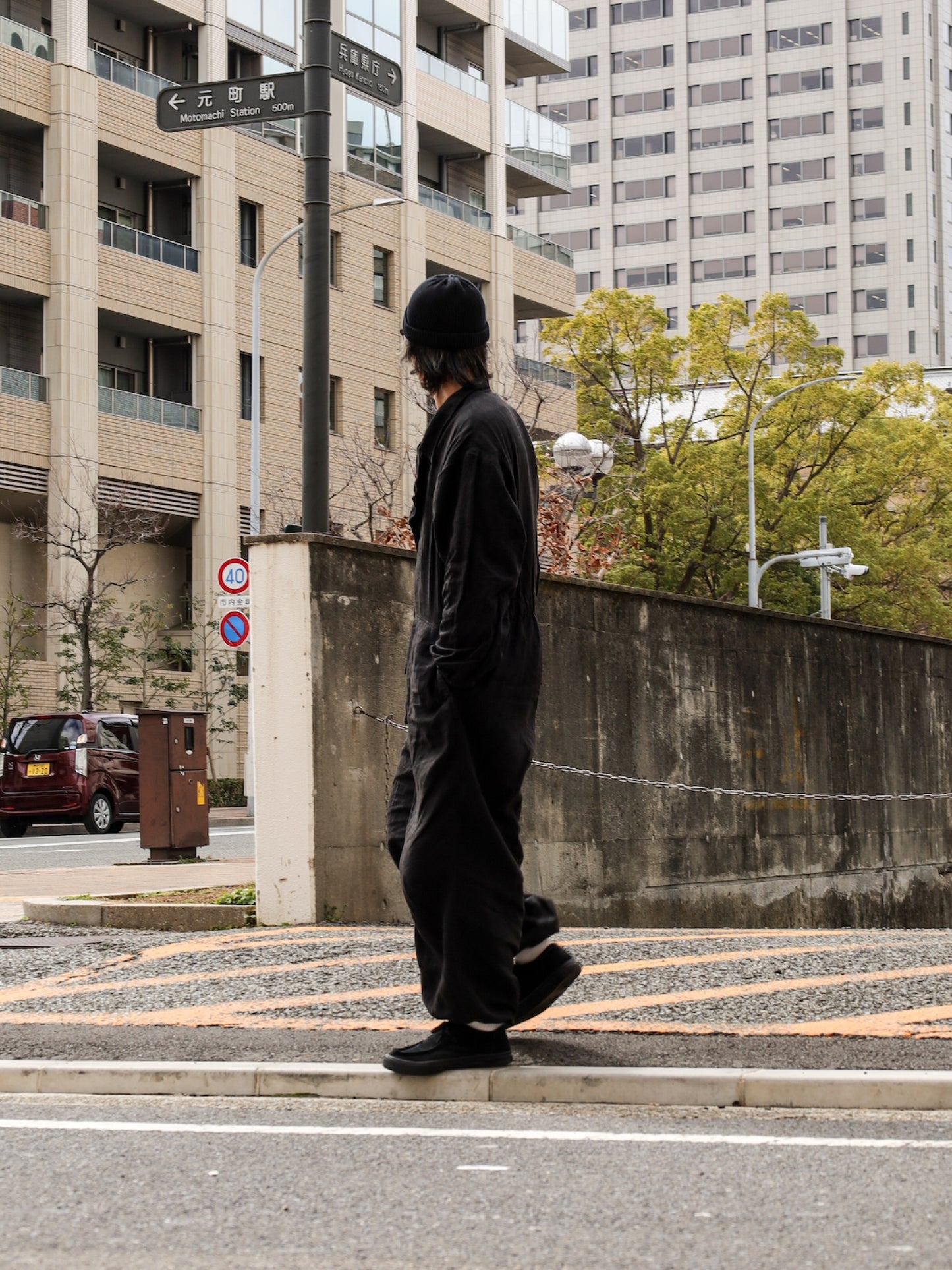 HELICREW MECHANIC COVERALL / Black