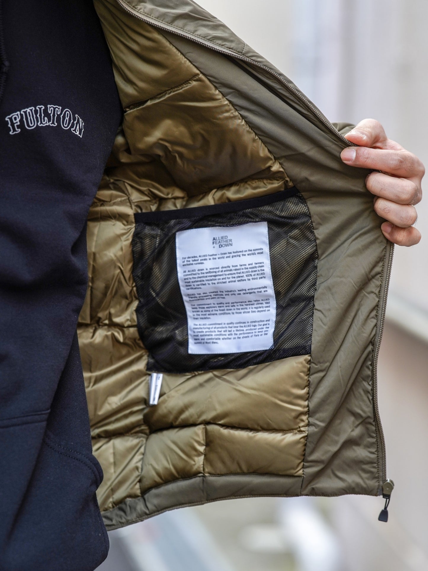 COCOON DOWN COAT / Coyote